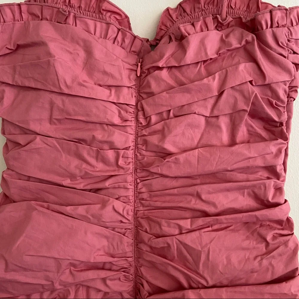 HOST PICK 🎉NWT White Fox Boutique Not Too Far Coral Mini Dress - Picture 7 of 12